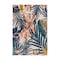 World Rug Gallery Tropical Leaves Indoor/Outdoor Area Rug 5' x 7' Multi 8012MULTI5X7 - alternate 2